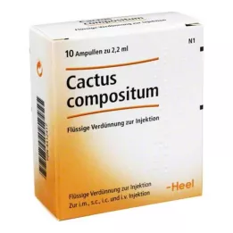 CACTUS COMPOSITUM Ampulės, 10 vnt