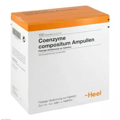 COENZYME COMPOSITUM Ampulės, 100 vnt