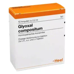 GLYOXAL compositum ampulės, 10 vnt