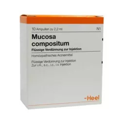 MUCOSA compositum ampulės, 10 vnt