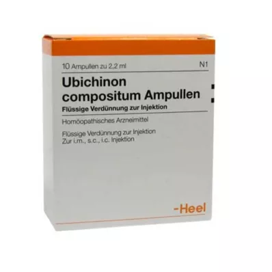 UBICHINON komp. ampulių, 10 vnt