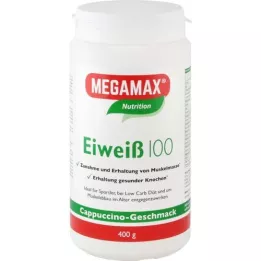 EIWEISS 100 Cappuccino Megamax milteliai, 400 g