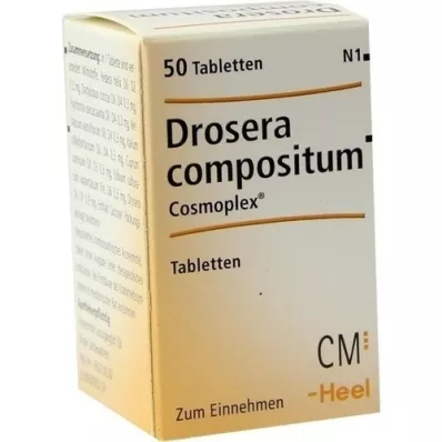 DROSERA COMPOSITUM Cosmoplex tabletės, 50 vnt