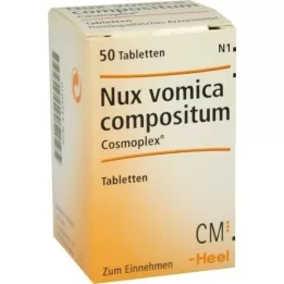 NUX VOMICA COMPOSITUM Cosmoplex tabletės, 50 vnt