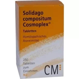 SOLIDAGO COMPOSITUM Cosmoplex tabletės, 250 kapsulių