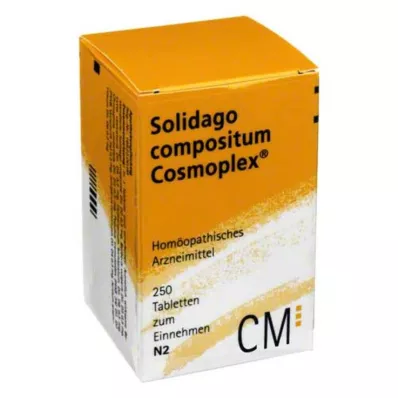 SOLIDAGO COMPOSITUM Cosmoplex tabletės, 250 kapsulių