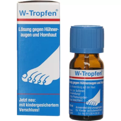 W-TROPFEN Tirpalas nuo nuospaudų ir nuospaudų, 10 ml