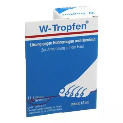 W-TROPFEN Tirpalas nuo nuospaudų ir nuospaudų, 10 ml