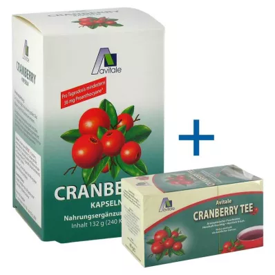 CRANBERRY KAPSELN 400 mg, 240 vnt