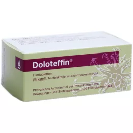 DOLOTEFFIN Plėvele dengtos tabletės, 100 vnt