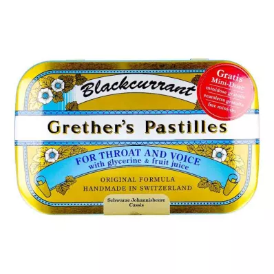 GRETHERS Juodųjų serbentų auksas zh.Past.tin, 440 g
