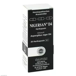 NIGERSAN D 4 kapsulės, 20 vnt