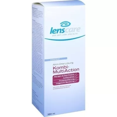 LENSCARE Combi MultiAction tirpalas, 380 ml