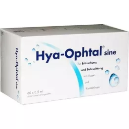 HYA-OPHTAL sine akių lašai, 60X0,5 ml