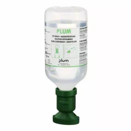 PLUM NaCl akių plovimo tirpalas su akių puodeliu, 500 ml