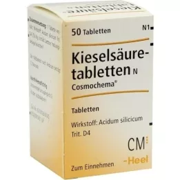 KIESELSÄURETABLETTEN N Kosmochema, 50 vnt