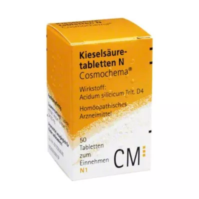 KIESELSÄURETABLETTEN N Kosmochema, 50 vnt