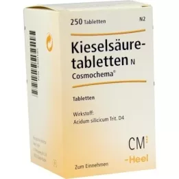 KIESELSÄURETABLETTEN N Kosmochema, 250 vnt