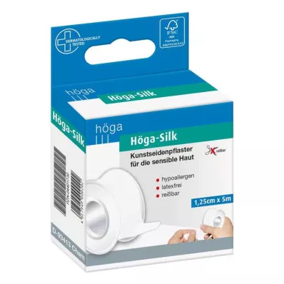 HÖGA-SILK Gipsas 1,25 cmx5 m, 1 vnt
