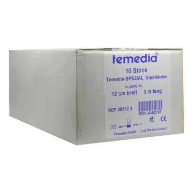 GIPSBINDE Temedia special 12 cmx3 m, 10 vnt