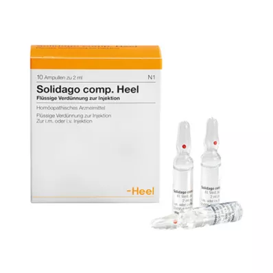 SOLIDAGO COMP.Kulno ampulės, 10 vnt