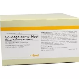 SOLIDAGO COMP.Kulno ampulės, 100 vnt