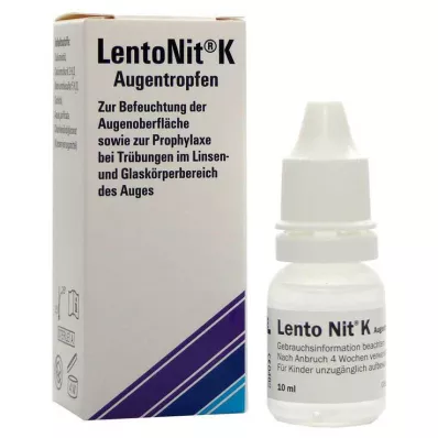 LENTO NIT K akių lašai, 10 ml