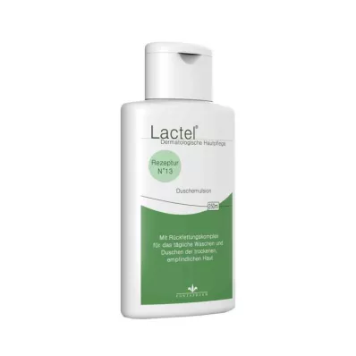 LACTEL Nr.13 Dušo emulsija su drėkinamuoju kremu, 250 ml LACTEL Nr.13 Dušo emulsija su drėkinamuoju kremu, 250 ml