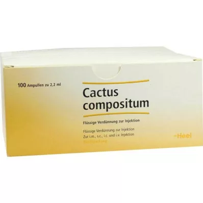 CACTUS COMPOSITUM Ampulės, 100 vnt
