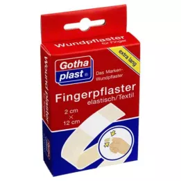 GOTHAPLAST Pirštų tvarstis 2x12 cm elastingas, 5X2 vnt