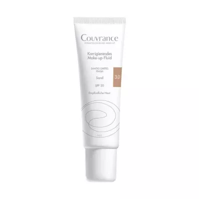 AVENE Couvrance koreguojamasis makiažo skystis sand 3.0, 30 ml