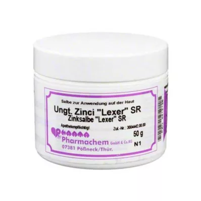 UNGUENTUM ZINCI Lexer SR, 50 g UNGUENTUM ZINCI Lexer SR, 50 g