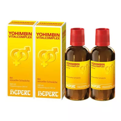 YOHIMBIN Vitalcomplex Hevert lašai, 200 ml