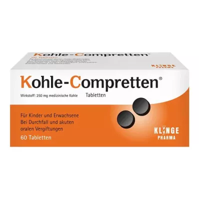 KOHLE Compretten tabletės, 60 vnt KOHLE Compretten tabletės, 60 vnt