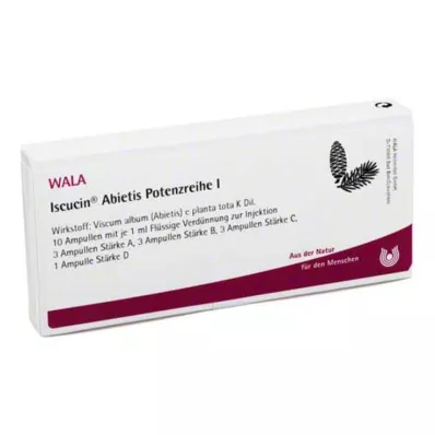 Iscucin Abietis potencijos I serijos ampulės, 10x1 ml
