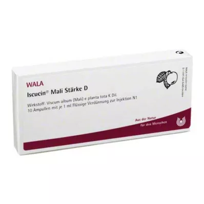 ISCUCIN mažasis krakmolas D ampulės, 10X1 ml