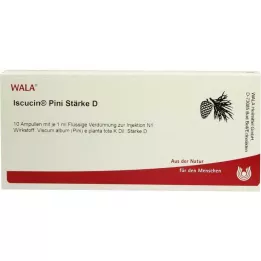 ISCUCIN pini Starch D ampulės, 10X1 ml