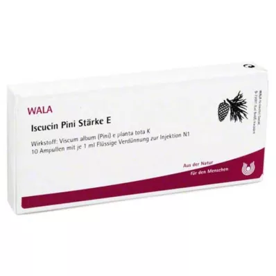 ISCUCIN pini krakmolo E ampulės, 10X1 ml