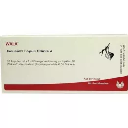 ISCUCIN populi krakmolo A ampulės, 10X1 ml