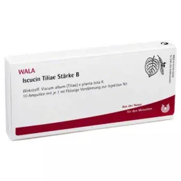 ISCUCIN tiliae krakmolo B ampulės, 10X1 ml