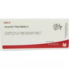 ISCUCIN tiliae krakmolo C ampulės, 10X1 ml