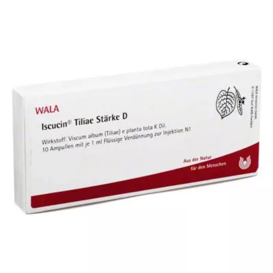 Iscucin Tiliae Strength D ampulės, 10x1 ml Iscucin Tiliae Strength D ampulės, 10x1 ml