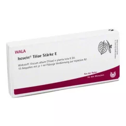 ISCUCIN tiliae krakmolo E ampulės, 10X1 ml
