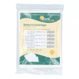 BETTSCHUTZEINLAGE Folija 90x100 cm balta, 1 vnt
