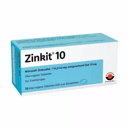 ZINKIT 10 dengtų tablečių, 100 vnt