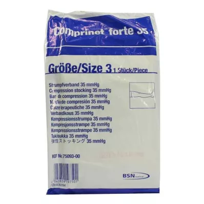 Comprinet forte 35 tvarstis šlaunų ilgis 3 dydis (1 vnt.) Comprinet forte 35 tvarstis šlaunų ilgis 3 dydis (1 vnt.)