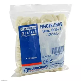 FINGERLING OP Lateksas 5 dydžio, susuktas į ritinėlį, 100 vnt