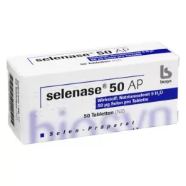 SELENASE 50 AP tablečių, 50 vnt