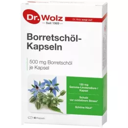 BORRETSCHÖL KAPSELN Dr. Wolz, 60 vnt