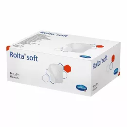ROLTA minkštas sintetinis medvilninis tvarstis 6 cmx3 m, 6 vnt